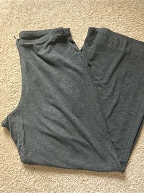 J. Jill Charcoal Wearever Knit Pants Lg